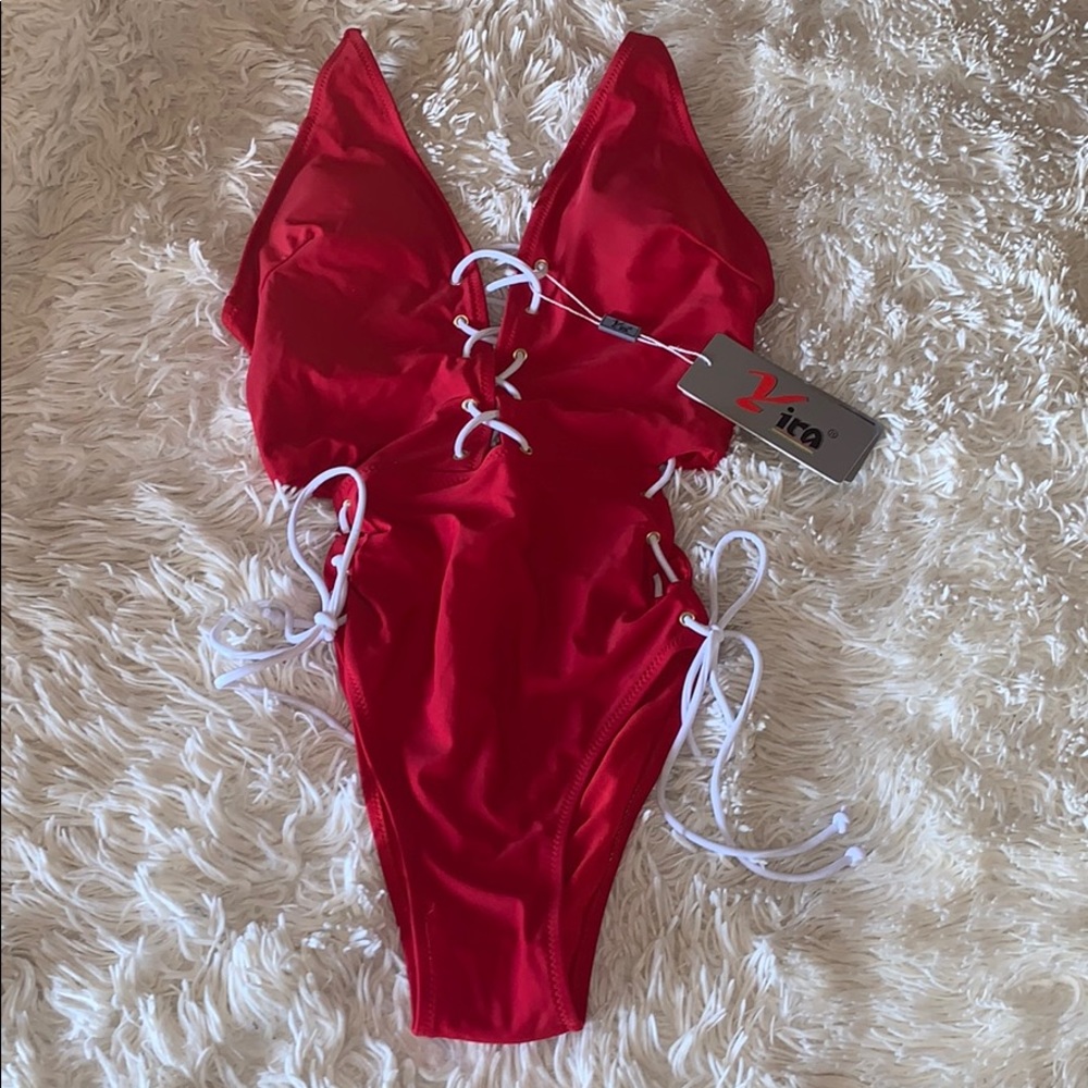 NWT stewpot one piece bathing suit